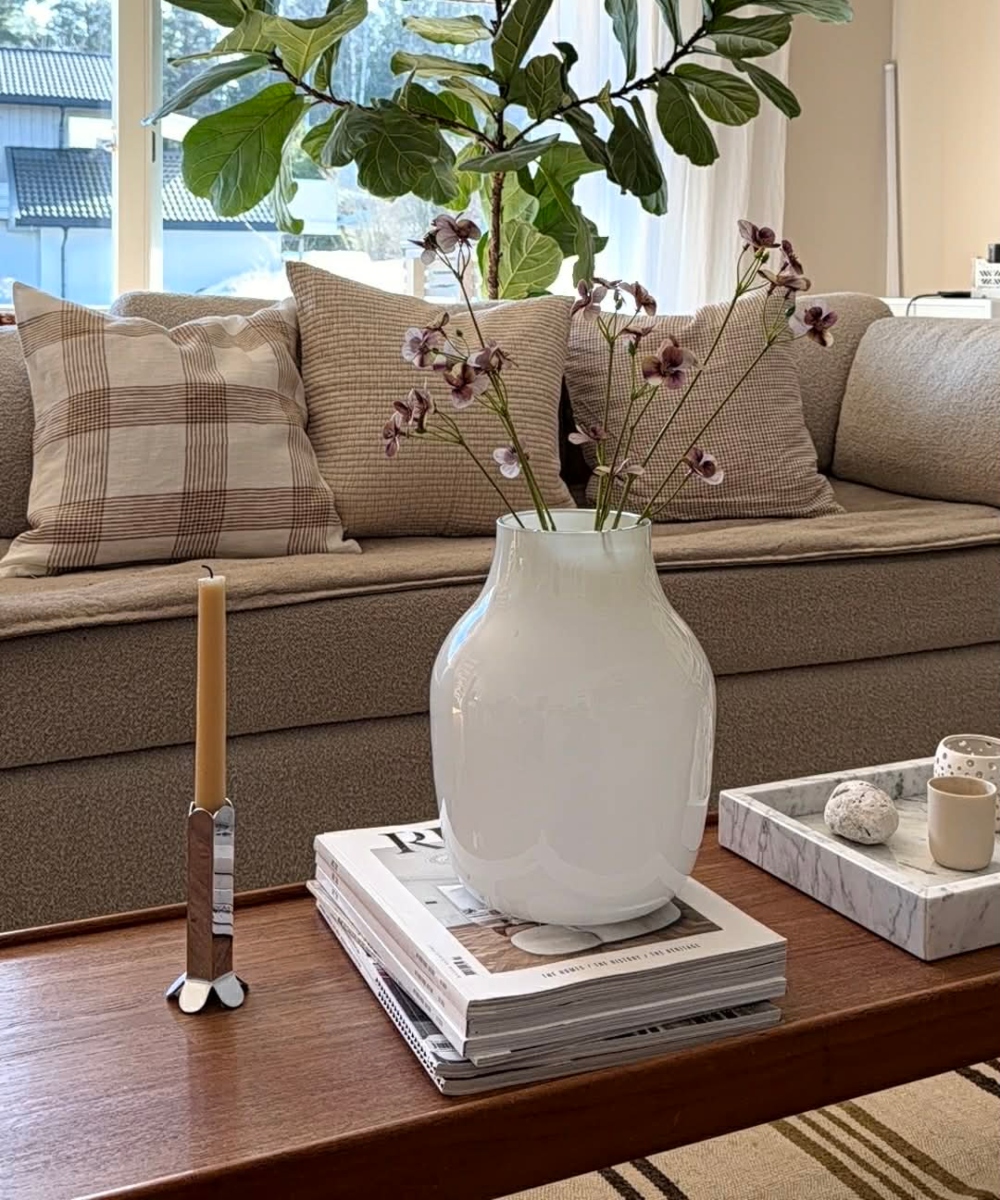 Tell Me More Paloma Vase Large Offwhite