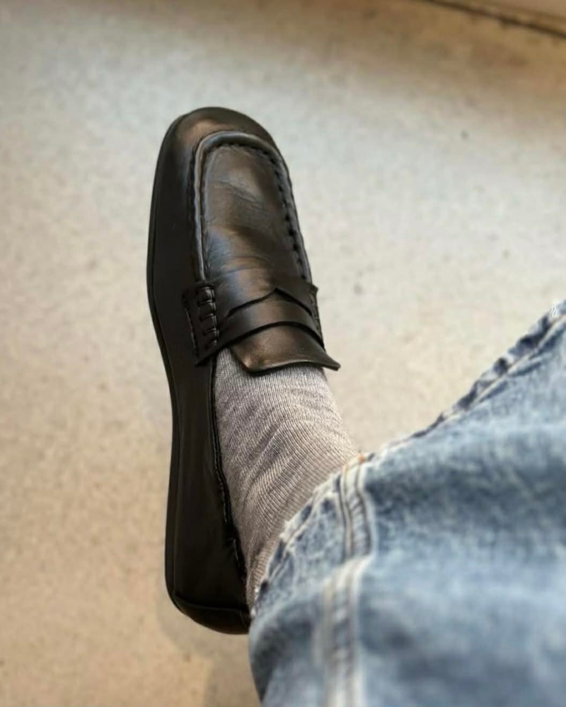 Pavement Helios Leather Sko Sort