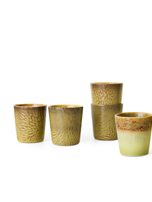 HK Living 70s Ceramics Van Gogh Kopp
