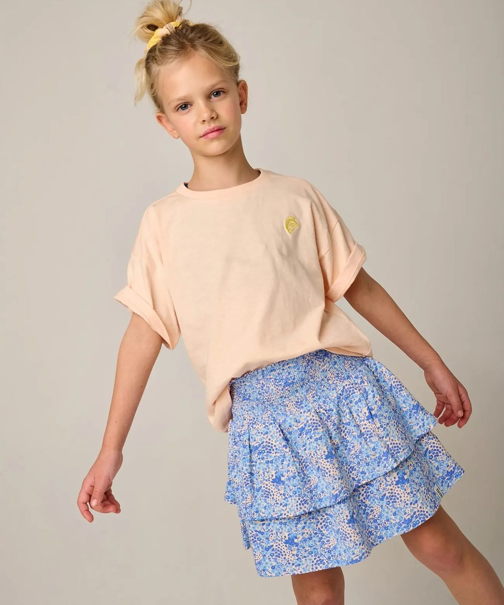 Tumble N Dry Floral Skjørt Pale Peach