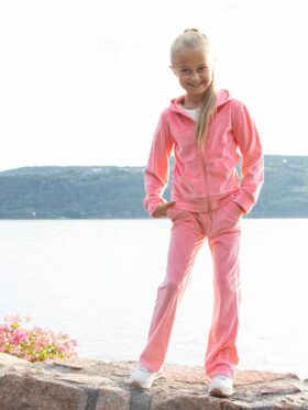 Vilje & Ve Hermine Velour Bukse Coral