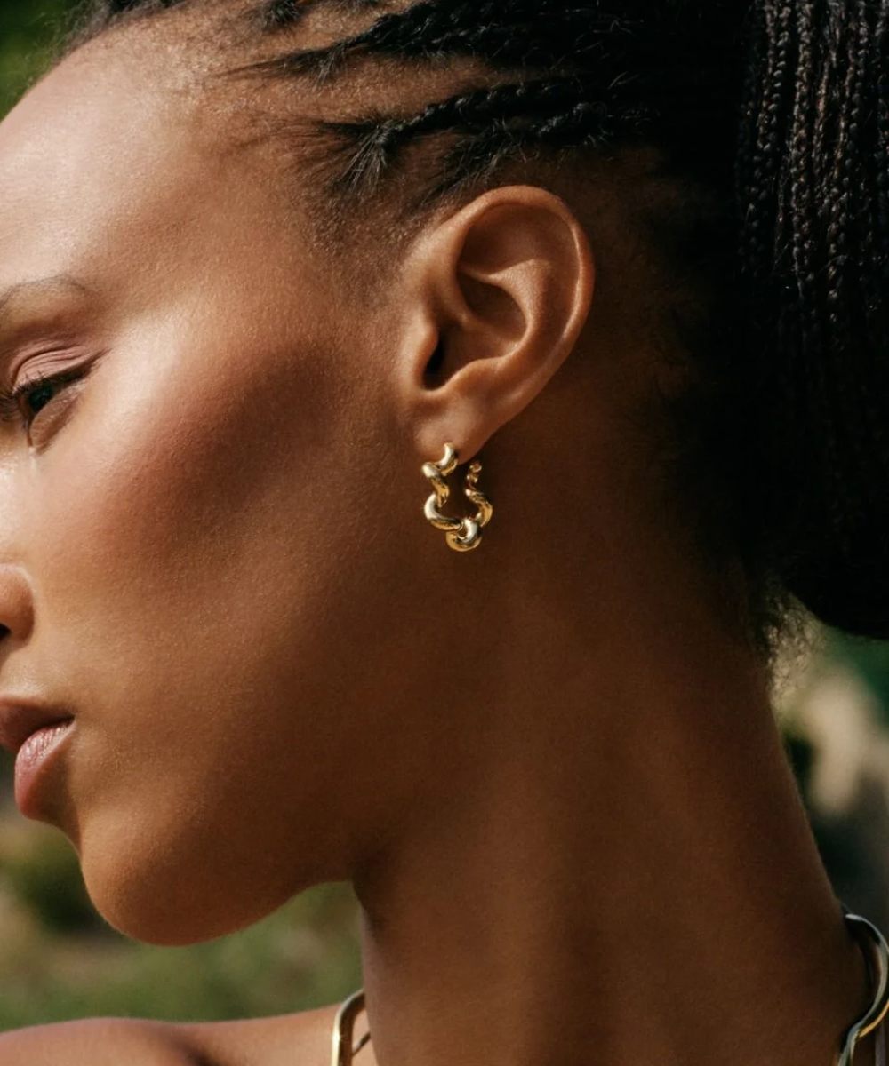Edblad Spiral Hoops L Gull