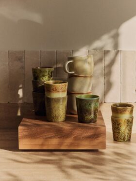HK Living 70s Ceramics Kopp Tidal
