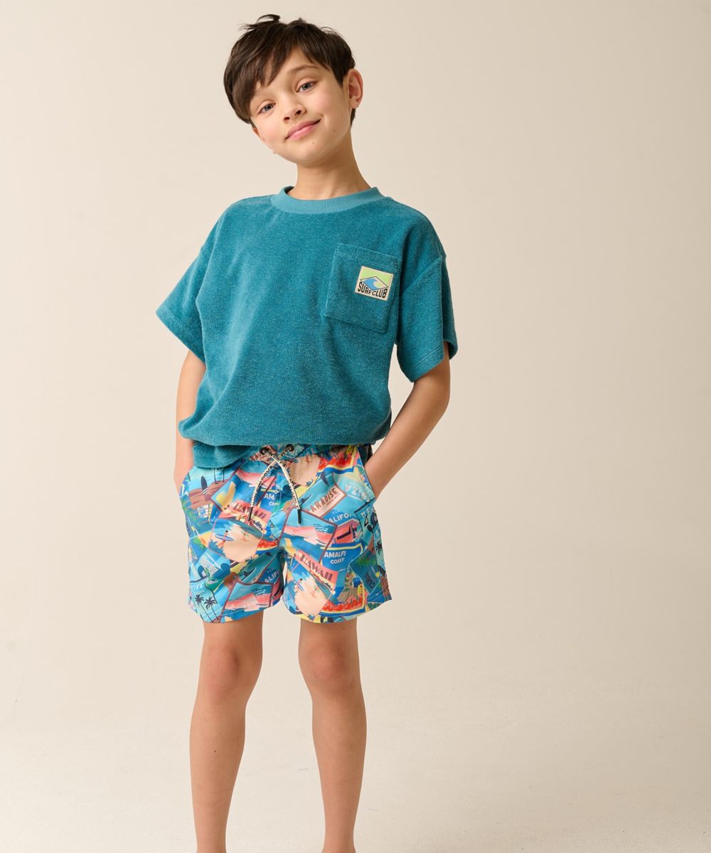 Tumble N Dry Macapa Badeshorts Strong Blue