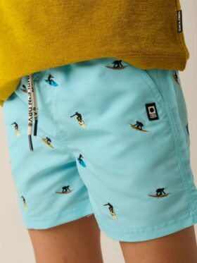 Tumble N Dry Surfando Badeshorts Angel Blue