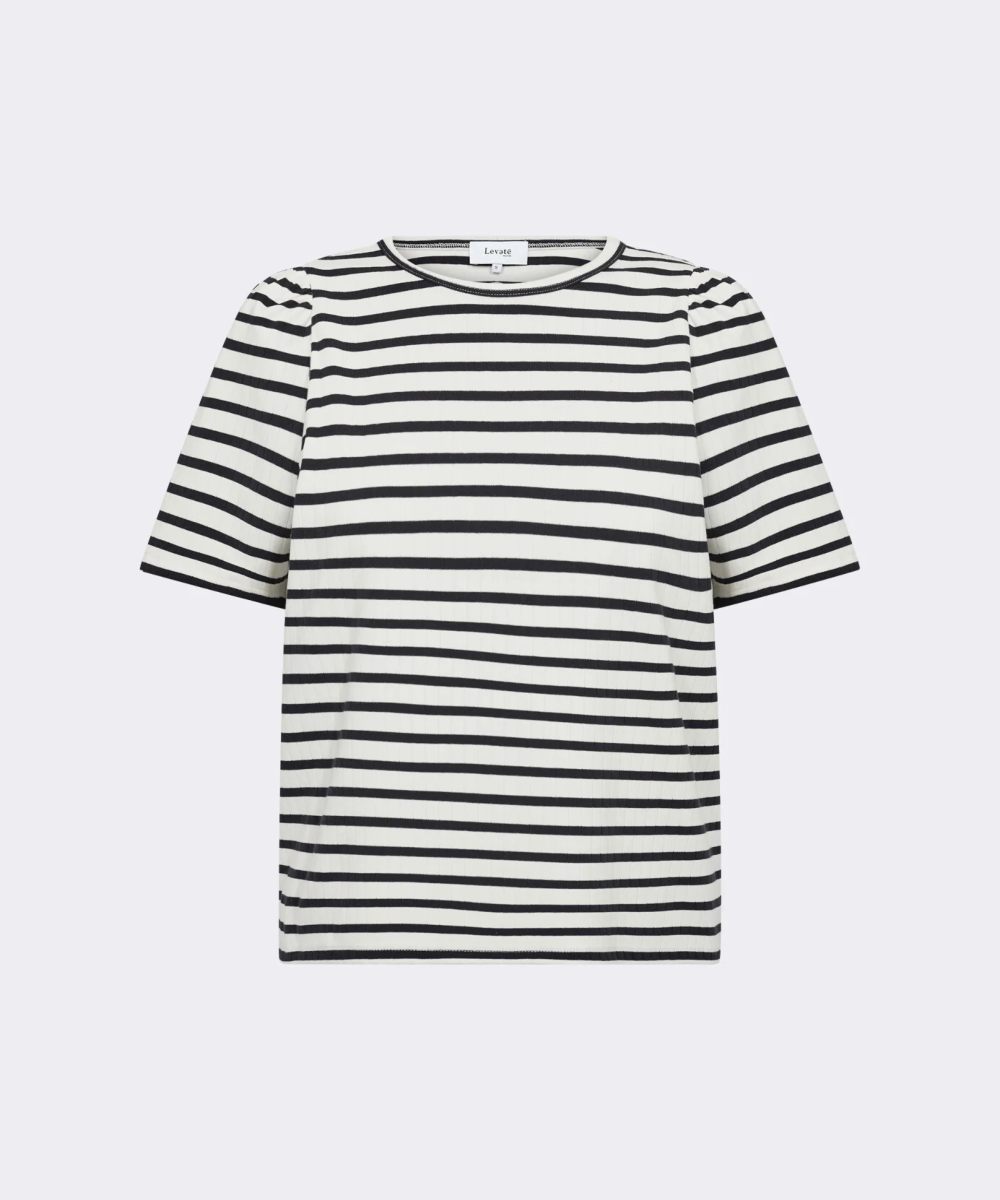 Levete Room Neddie 1 T-skjorte Striper Navy