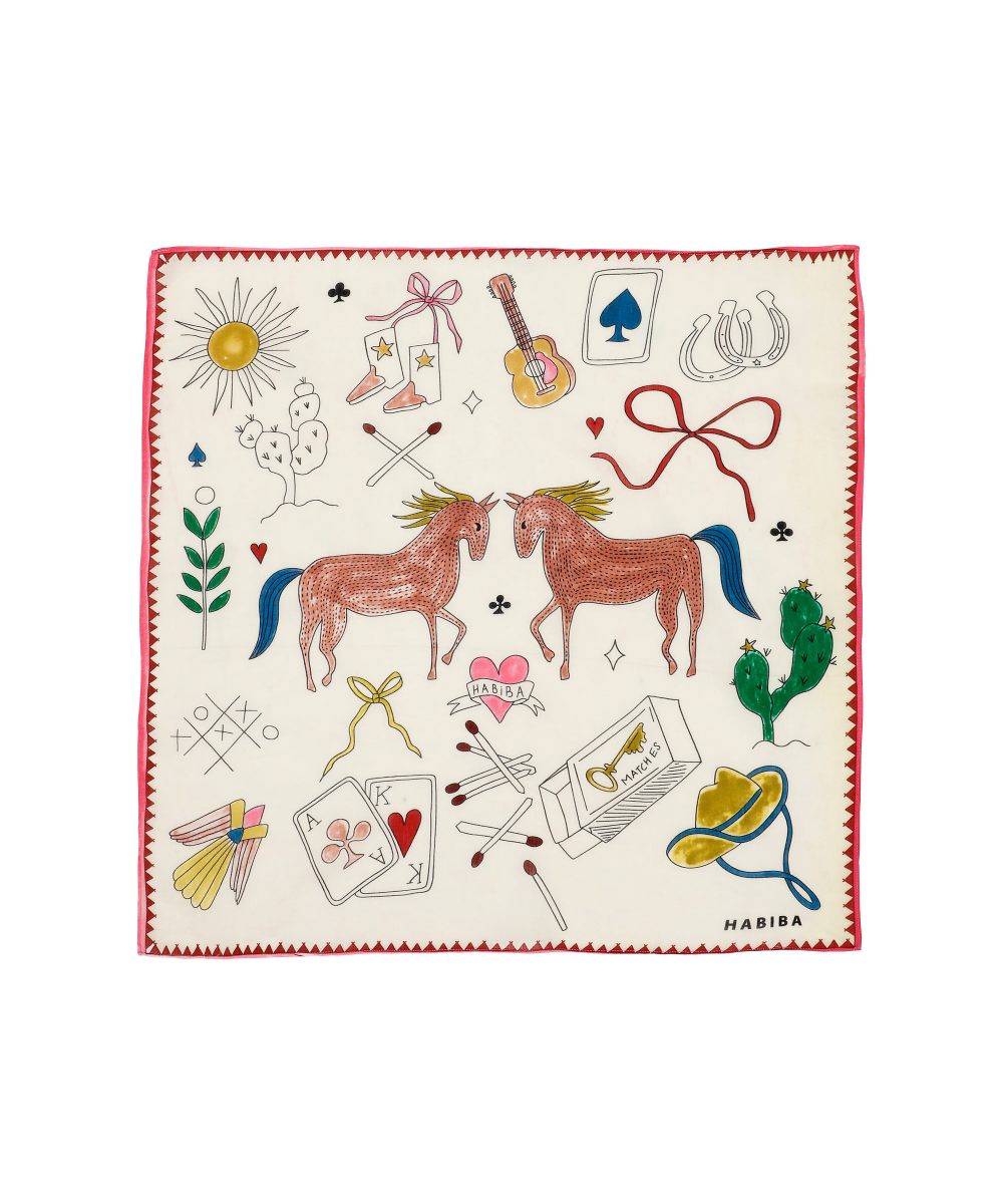 Habiba Polly Skjerf Vanilla - Bilde 5