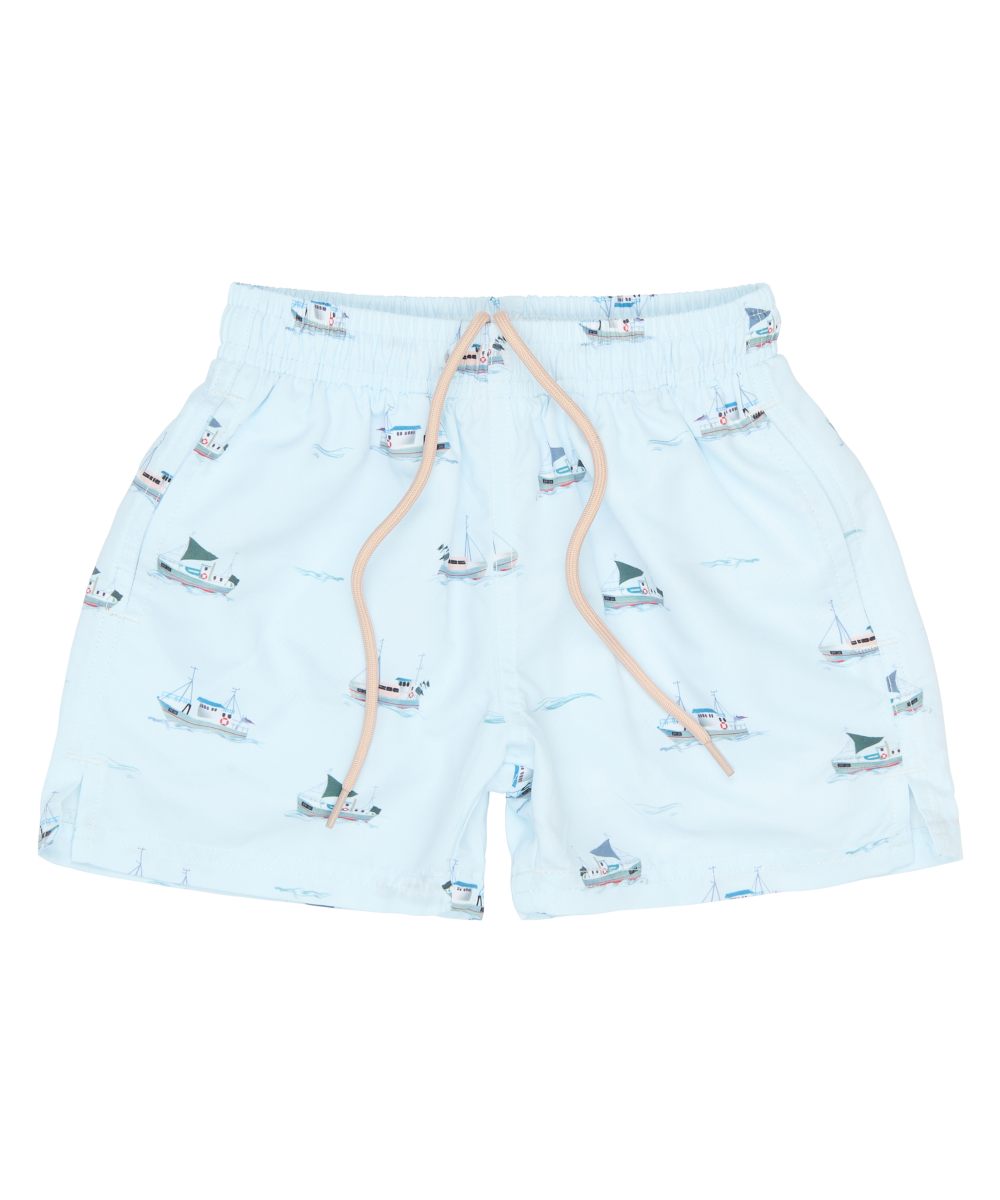 Petit Piao Erel Badeshorts Illusion Blue Boat - Bilde 2