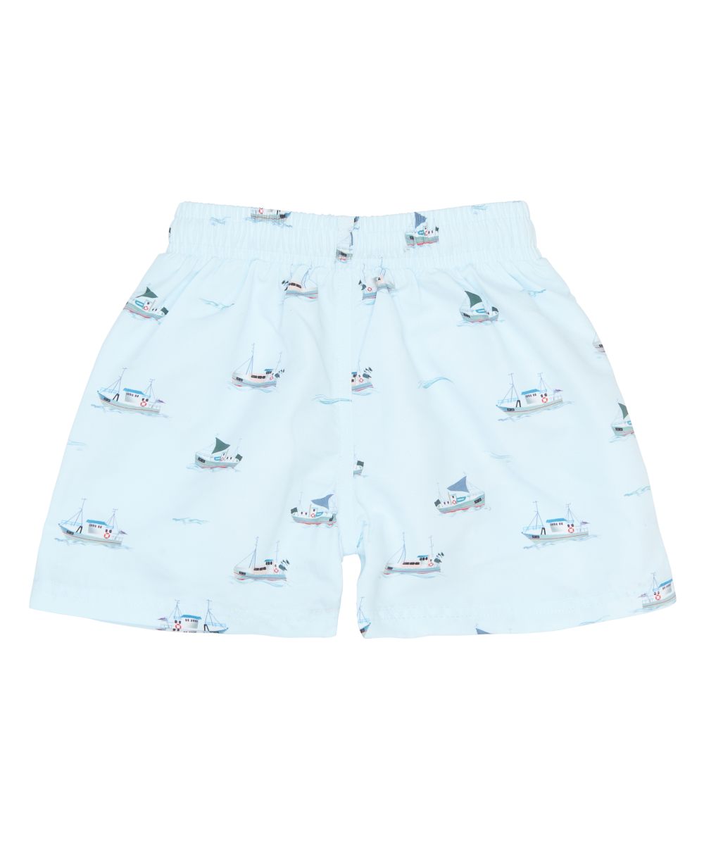 Petit Piao Erel Badeshorts Illusion Blue Boat - Bilde 3