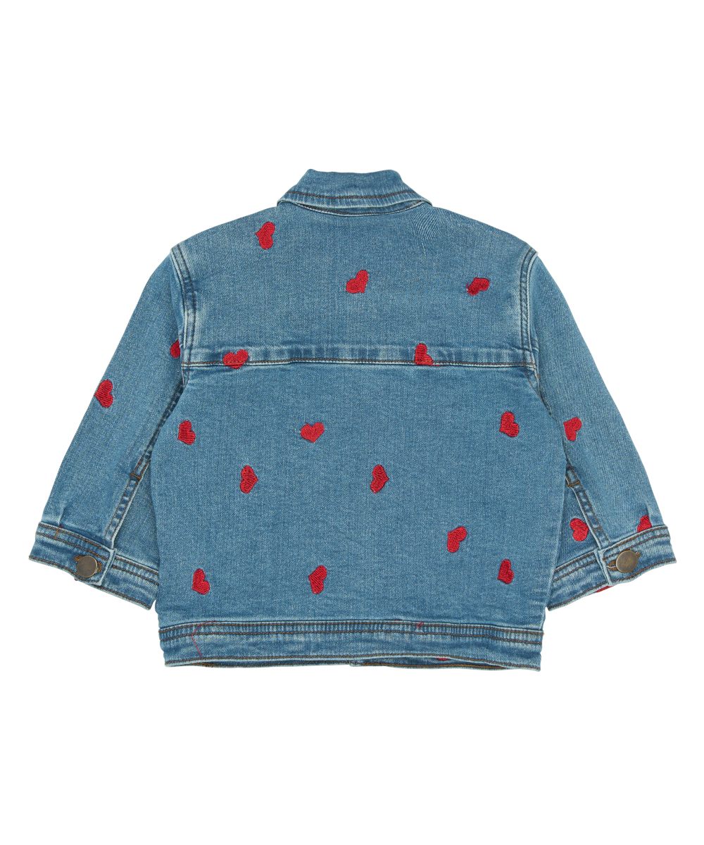 Petit Piao Eva Denim Jakke Light blue Denim - Bilde 4