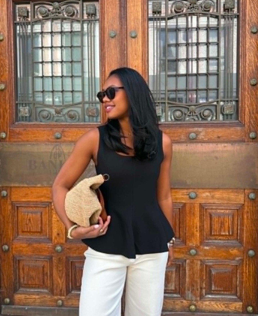 Suncoo Paris Lips Topp Sort