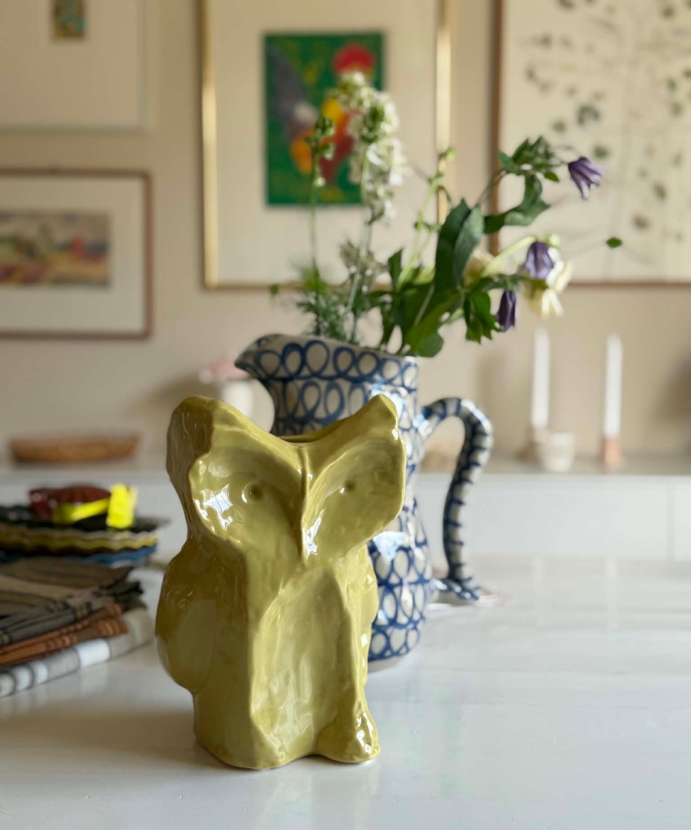 Serax Owl After Midnight Vase S Gul
