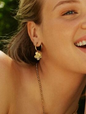 Edblad Jasmine Hoops Gold