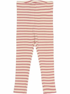 Petit Piao Sky Legging Dusty Rose Striped