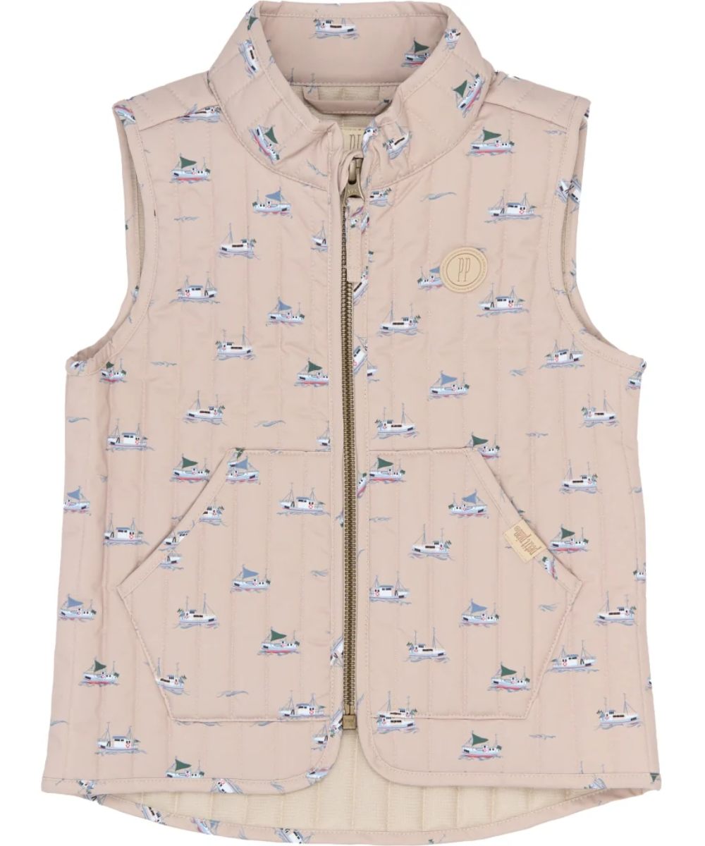 Petit Piao Ever Thermo Vest Oxford Tan Boat