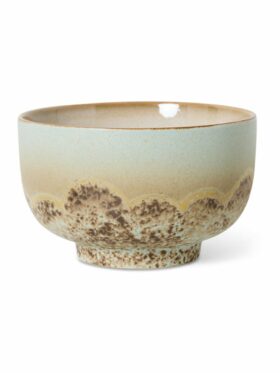 HK Living 70s Ceramics Noodle Bolle Shell