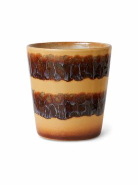 HK Living 70s Ceramics Kaffe Kopp Cliffs