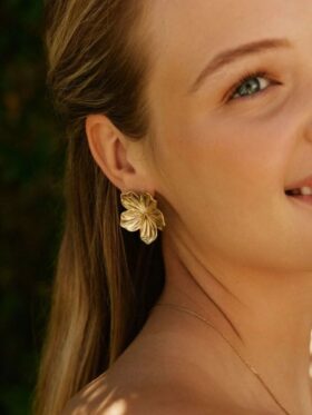Edblad Jasmine Studs L Gull