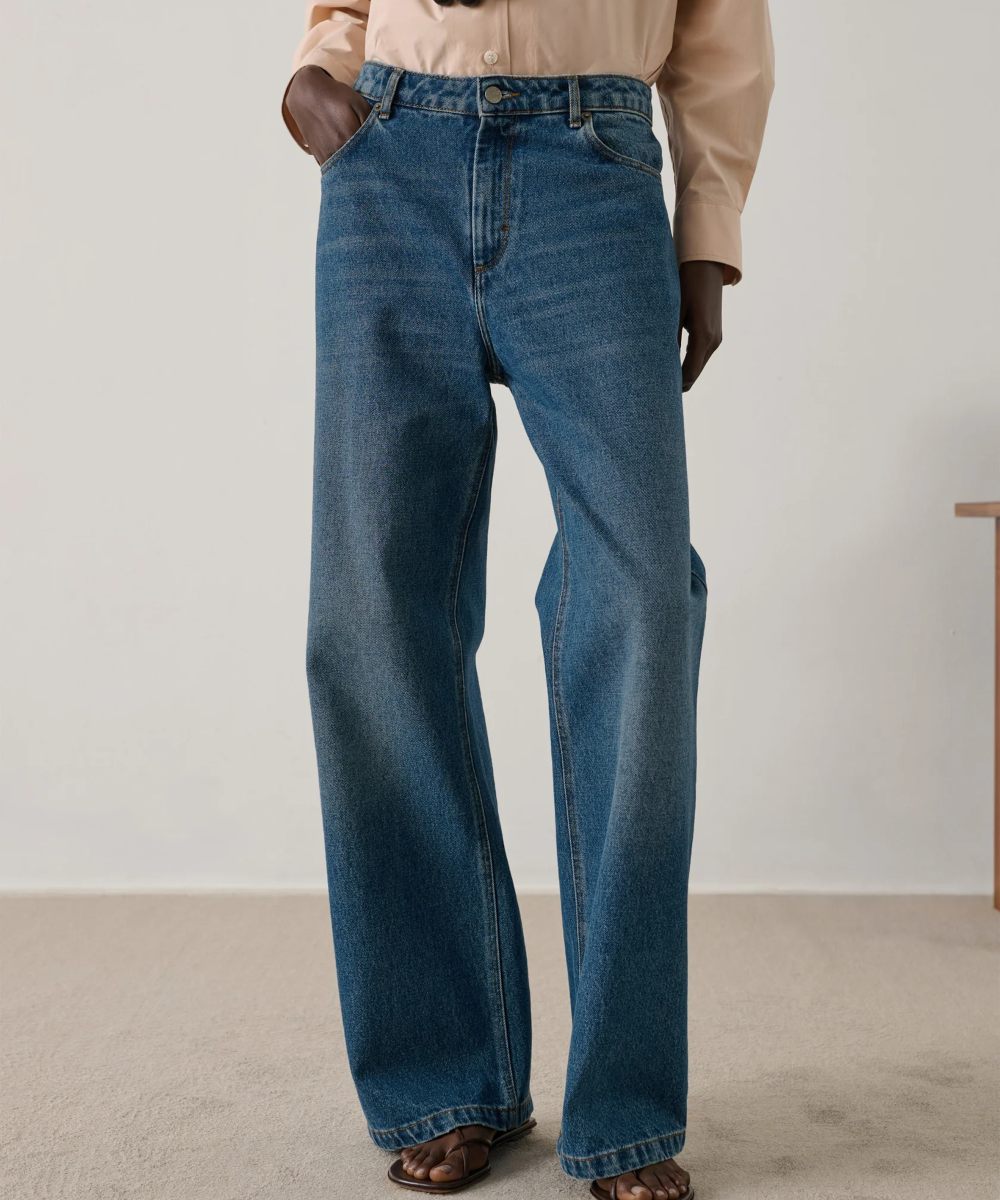 Soeur Calvin Jeans Faded Blue Denim