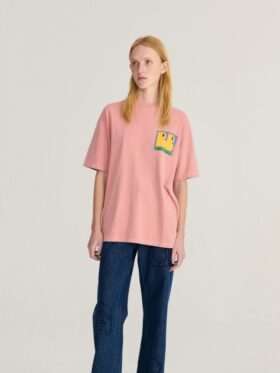 Bobo Choses All About Monsters Oversize T-skjorte Pink