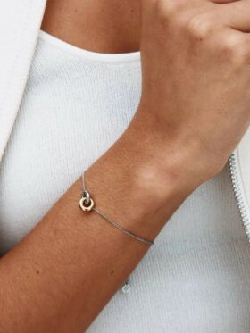 Edblad Eternal Mini Armbånd Mixed Gull Sølv