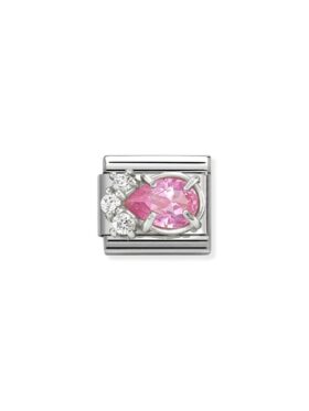 NOMINATION Links Hevet Sten Sølv Rosa Hvit