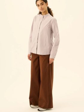 Rue de Tokyo Plum Twill Bukse Capuccino