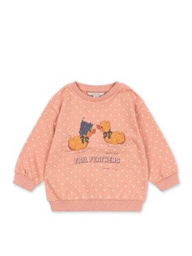 Konges Sløjd Spotty Sweat Genser Coeur Feathers