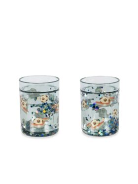 Konges Sløjd 2 pack Glitter Cups Offwhite Kick It