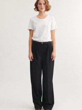 basic apparel Marjo Bukse Sort